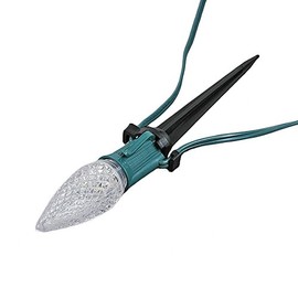 Novelty Lights 39021 Universal Light Stake Walkway Christmas Light Clip, C7/C9 Base, 50 Pack