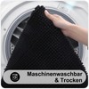 Homaxy Chenille Bathroom Rug, Non-Slip Bath Mat, Washable Bath Mat,