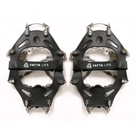 Yatta Life Heavy Duty Trail Spikes 14-Spikes Ice Grip Snow Cleats Footwear Crampons for Walking, Jogging, or Hiking on Snow and Ice