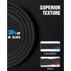 CHAOREN Men's Elastic Belt, Braided Belt Without Holes, Robust Construction