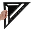 45 Degree Aluminum Alloy Angle Ruler, 12 Inch Aluminum Alloy