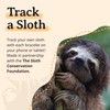Fahlo Sloth Tracking Bracelet, Elastic, supports Sloth Conservation Foundation, one