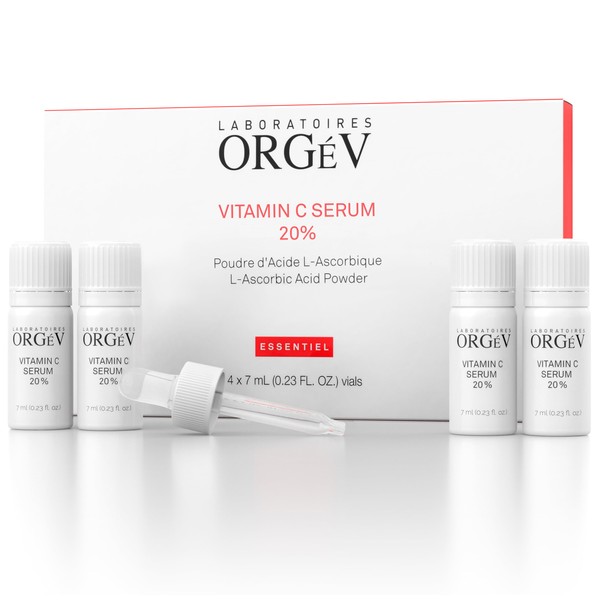 ORGÉV Vitamin C Serum 20% – Freshly Activated L-Ascorbic Acid,
