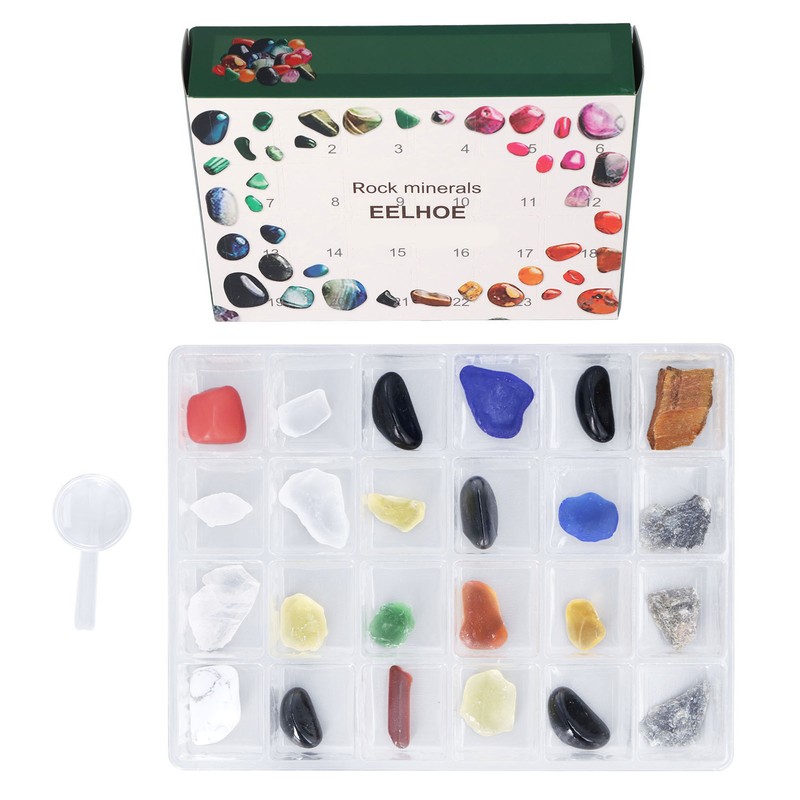 Christmas Ore Gift Box Countdown Calendar Multi Colors Fashion Surprise