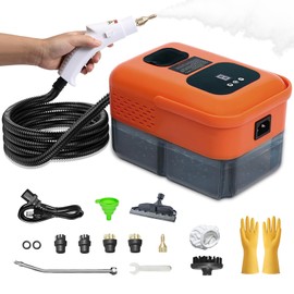 Handheld Steam Cleaner, Pressurized Steamer for Cleaning