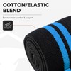 Elbow Wraps for Weightlifting (1 Pair) - 50" Elastic Elbow