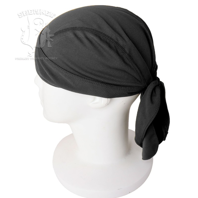 Alpha Label SHENKEL Mesh Bandana Cap, Inner Cap, (BK Black)