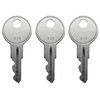 (3) KeyPower A9 Cash Drawer Key For APG Series 100