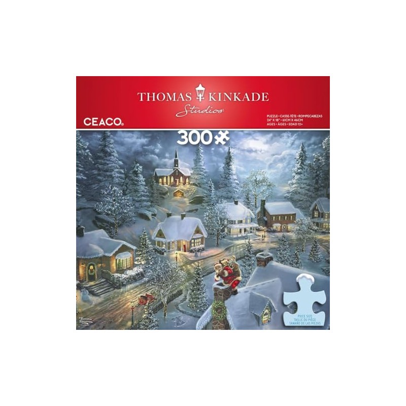 Ceaco - Holiday - Santa Silent Night - Rompecabezas de