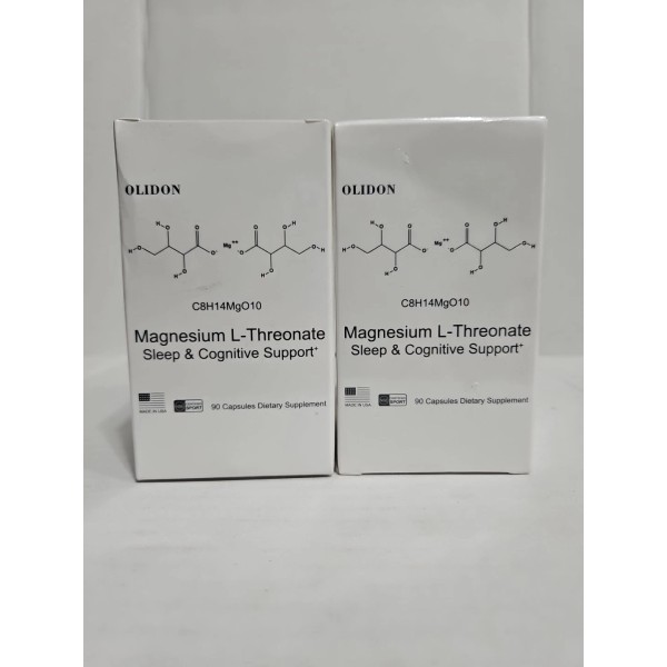 Olidon 2pk Of Olidon Magnesium L-Threonate (Sleep Cognitive Support) 90ct