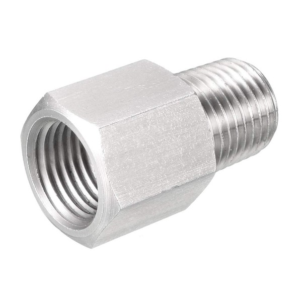 uxcell Pipe Fitting Adapter Reducer 1/4 NPT Male to 1/4
