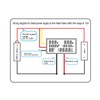 KWS DC200 10A Voltmeter Ammeter DC 8‑120V 0‑10A Color LCD