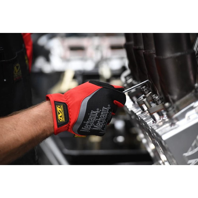 Mechanix Wear MFF-02-012 Gloves, Red, XXL