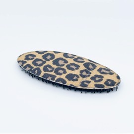 Kamipita Oval (2 Pieces in a PP Bag for Value Use) Cute Velcro Hair Clip, Hairpin, Short Hair, Hairband (IJ Animal Brown)