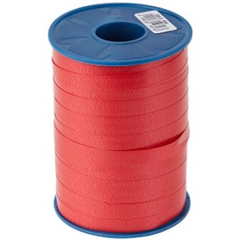 PRÄSENT C.E. Pattberg America Gift Curling Ribbon red, 273 Yards of balloonribbon for Gift Wrapping, Accessories for Decoration & Handicrafts, Decoration Ribbon for Presents, 10mm - 250m