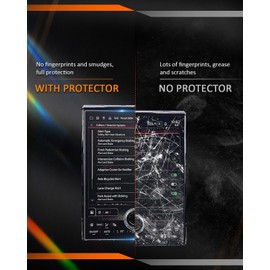 CDEFG 2PCS for 2025 2026 GMC Terrain Screen Protector, 15 Inch Touchscreen, for Terrain (Elevation, AT4, Denali) 2025+ Display Accessories Nano Foils