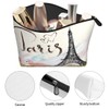 Fantastic Eiffel Tower Paris Romantic France Makeup Bag Large Capacity