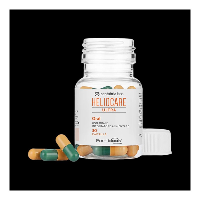 Heliocare Ultra Oral Supplements Capsules (30 Capsules). Food Supplement.