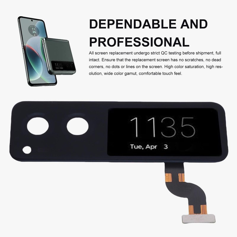 Yoidesu for Moto Razr + 2023 Screen Replacement Kit Razr