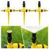 YEKUYEKU 3 Pcs Garden Sprinklers, Automatic 360° Rotating Lawn Sprinkler
