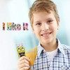 Kids Foam Toothpaste with Strawberry Flavor, Fluoride Free Natural Formula,