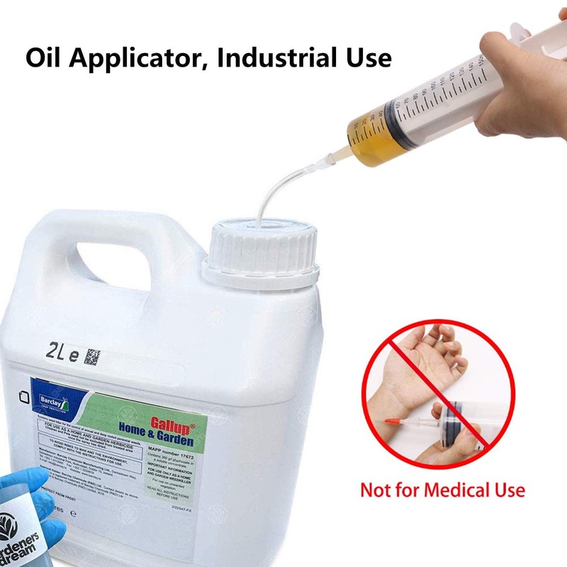 Acehome Disposable Syringe 150ml Large Syringe Set for Experiments, Industrial