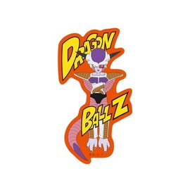 Small Planet Dragon Ball Z Character Sticker Freeza Orange