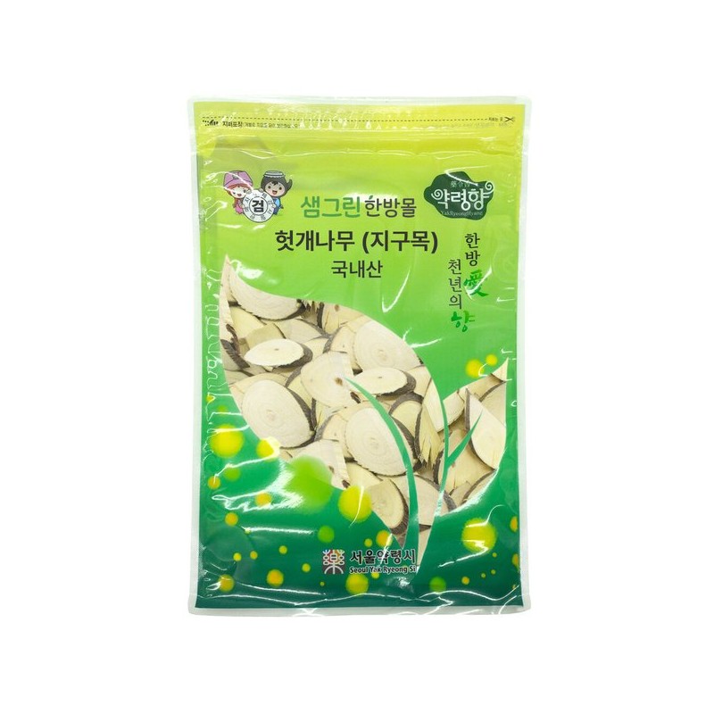헛개나무 지구목 600g 국내산 Domestic Hedysarum Multijugum Rhizome 600g