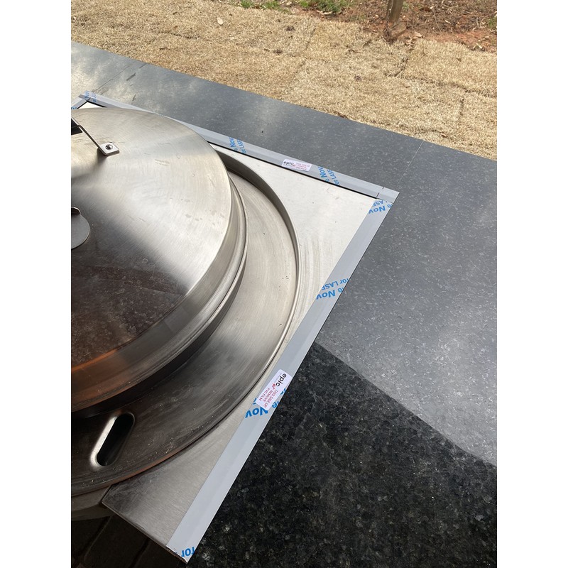 Brushed 304 Stainless Steel Universal Gap Cap T Moulding Trim