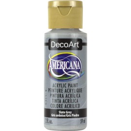 DecoArt Americana Acrylic Paint, 2-Ounce, Slate Grey