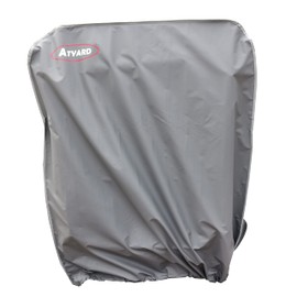 ATYARD 1pcs Folding Chair Cover Outdoor Folding Chair Protector Waterproof and UV Resistant, Black 33"(W) x39(H) Gray