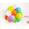 25 Assorted Smile Balloons 12"/30cm Balloons
