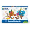 Learning Resources New Sprouts Deluxe Market Set - 32 Pieces,