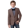 Boys' Flex Stretch Suit Jacket Boys' Bi-Stretch Alexander Tweed Herringbone