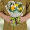 Loveliome Preserved Flowers Bouquet Natural Long Lasting Real Flowers, Forever