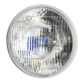 TOJIO H4002 Super Vision Crystal Headlight, Halogen Sealed Beam Headlight, (5"" ROUND, 166MM) (110/130W), Replaces# H4002