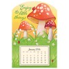 Toadstool Mini-Magnetic Calendar