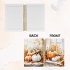 Pugwak Rustic Fall Floral Pumpkin Journal Notebook - Autumn Maple