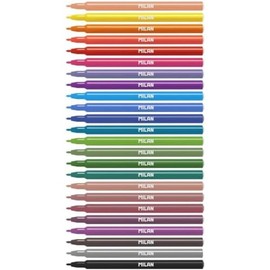 MILAN Box of 24 Fine Point Markers, 06F24