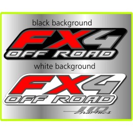 Ford F150 FX4 Decals F Stickers Truck Side 3 stickers
