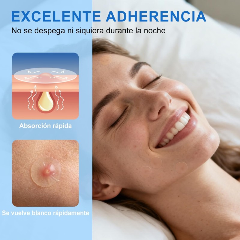 NEARPOW 360 Parches para Acné, Pimple Patch Invisible Granos y