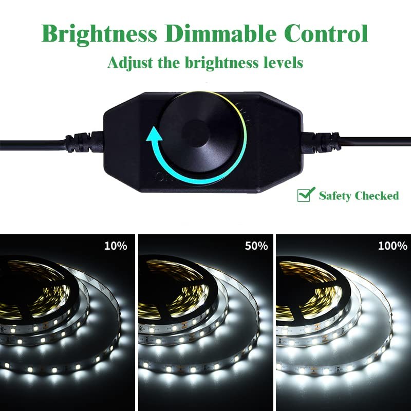 Marreal 40ft Led Vanity Mirror Lights Kit Bendable NO Need
