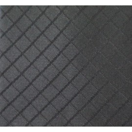FORMAL Formal Necktie, Made in Japan, 100% Silk, Ceremonial Occasions, Black, black-2 plaid