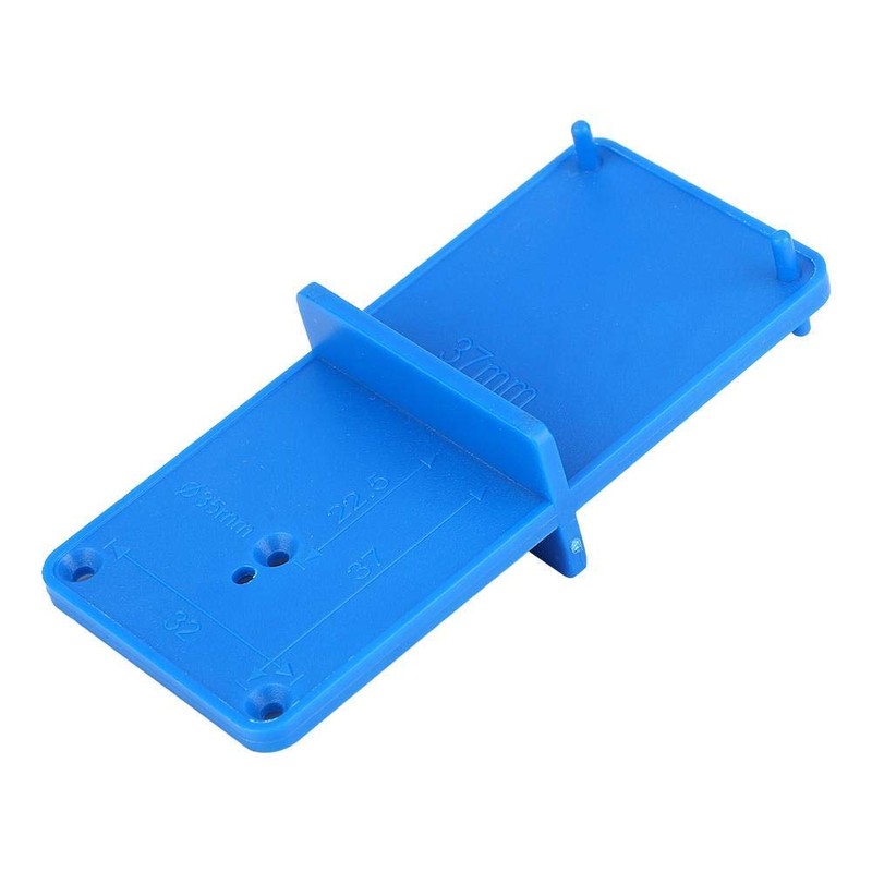 2pcs Hinge Hole Jig Template Hinge Hole Drill Guide Locator
