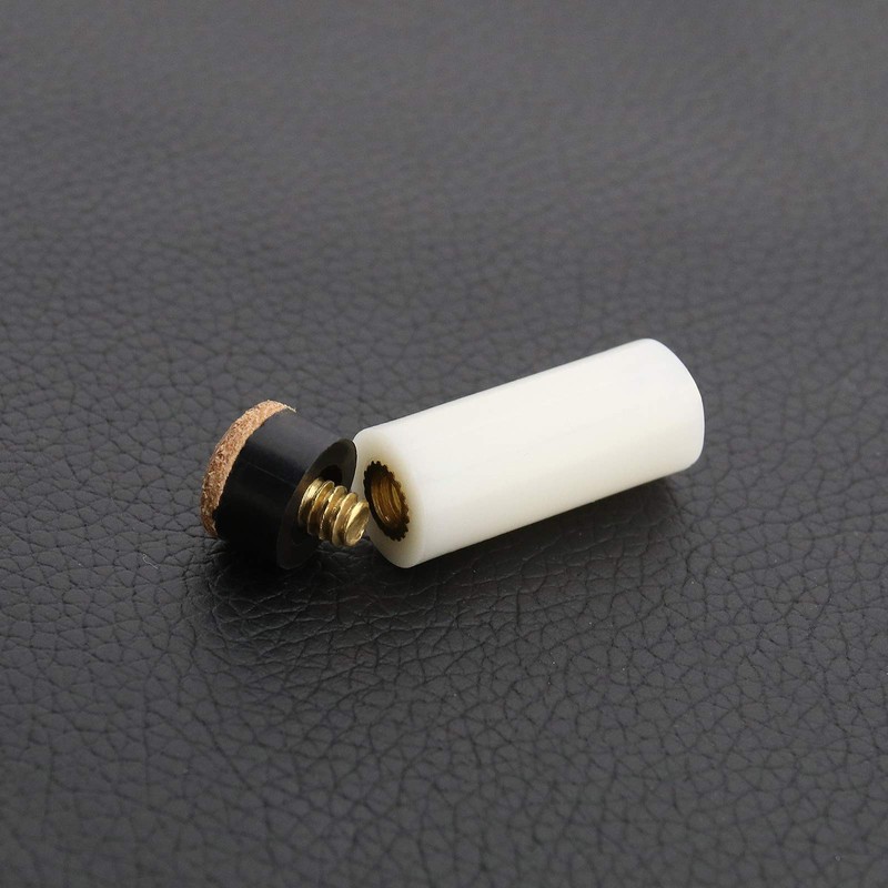 20 Kits of 11mm Hard Brown Screw-On Billiard Cue Tips