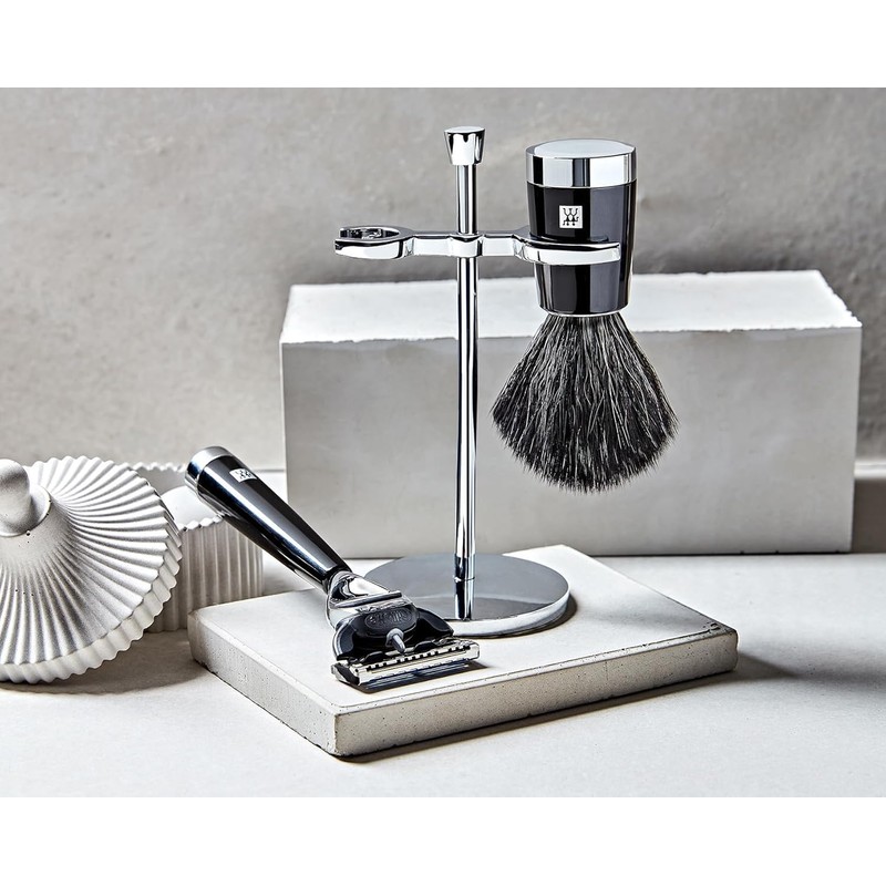 ZWILLING Razor Set with Razor (3 Piece with Shaving Brush
