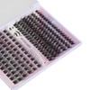 126 Clusters DIY Lash Extensions Kit D Curl Fluffy Individual