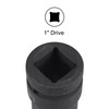 uxcell 1" Drive by 21mm Square Impact Socket, CR-MO 80mm