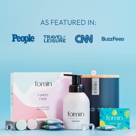 FOMIN - Antibacterial Paper Soap Sheets for Hand Washing - (200 Sheets) Unscented Portable Travel Soap Sheets, Dissolvable Camping Mini Soap, Portable Soap Sheets