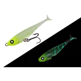 JACKALL Worm Jelly Sardine 54 Chart Jelly Glow
